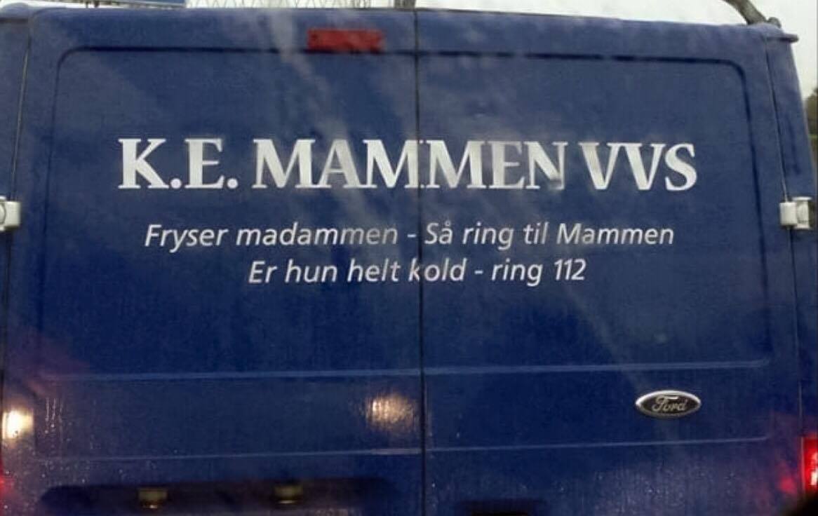 fryser madammen så ring til mammen er hun helt kold ring 112 - Visdom.dk