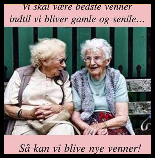 Vi skal være bedste venner